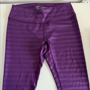 New, never worn - Reebok Striped Workout Pants